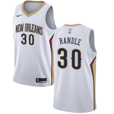 Nike New Orleans Pelicans #30 Julius Randle White Youth NBA Swingman Association Edition Jersey